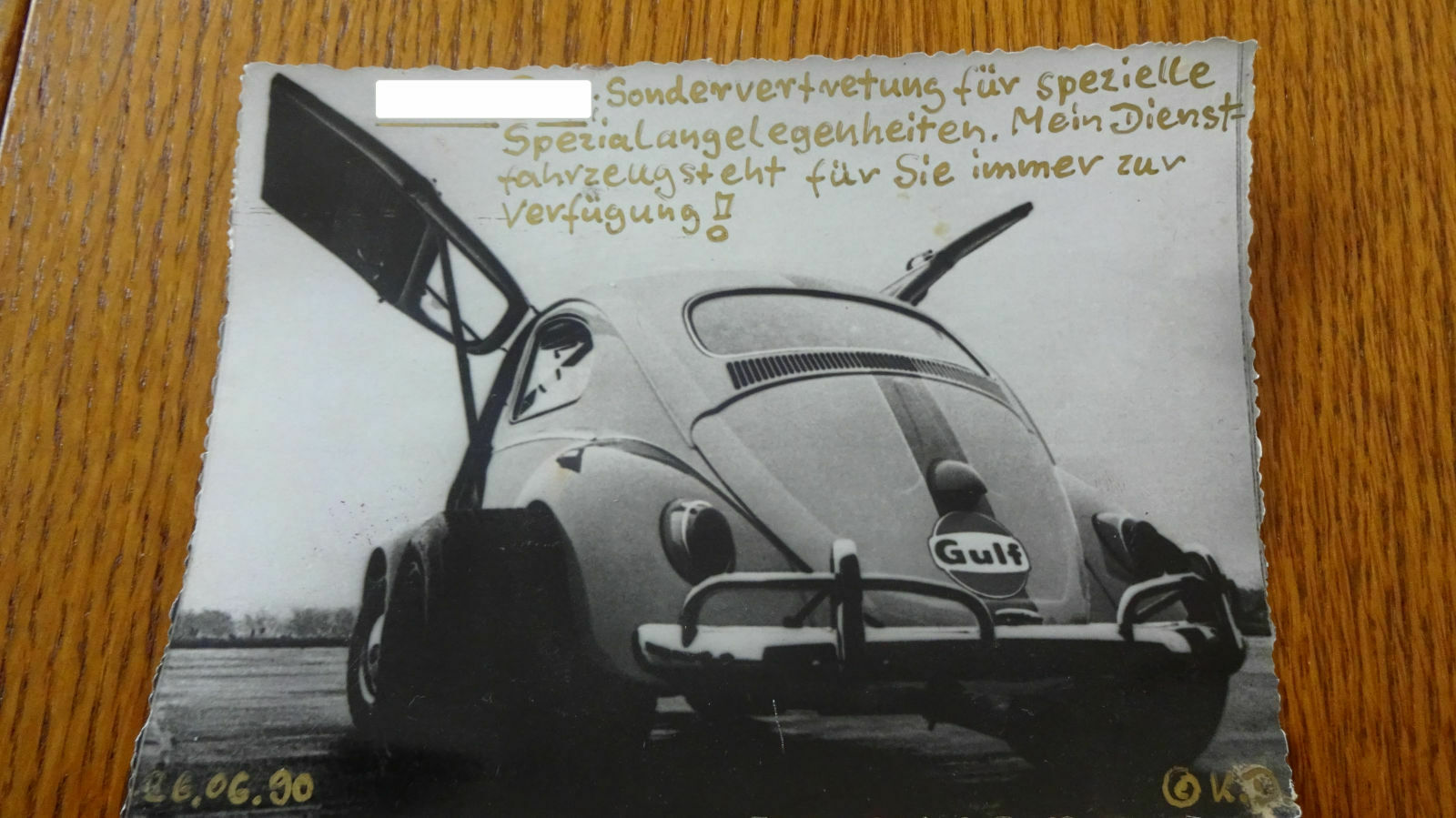 VW Käfer mit Hubschrauberturbine und MAN-Hinterachse