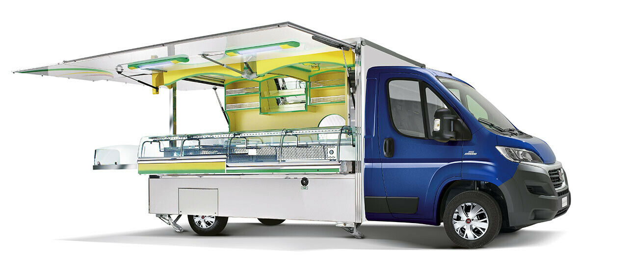 Und der Verkaufswagen ist das ideale Fahrzeug f&uuml;r den reisenden Kaufmann.