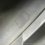 ...an einer anderen Felge ist jedoch noch die Umrandung vom „Aufkleber“ zu sehen