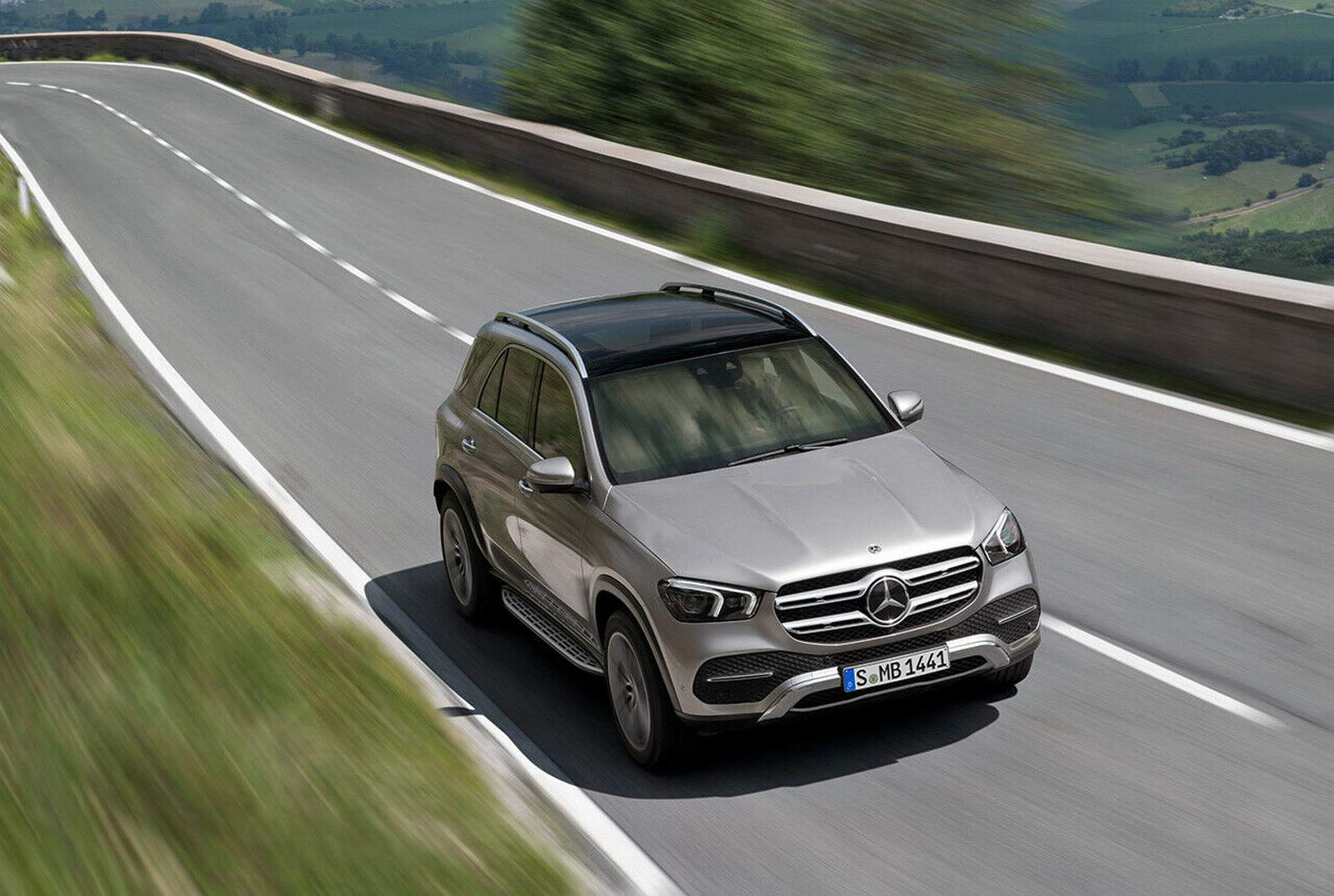 Barres De Toit RIDIGO STRIKER Pour Mercedes GLE W167 (2019+) - Aluminium, 135 Cm, Charge 90 Kg - 2