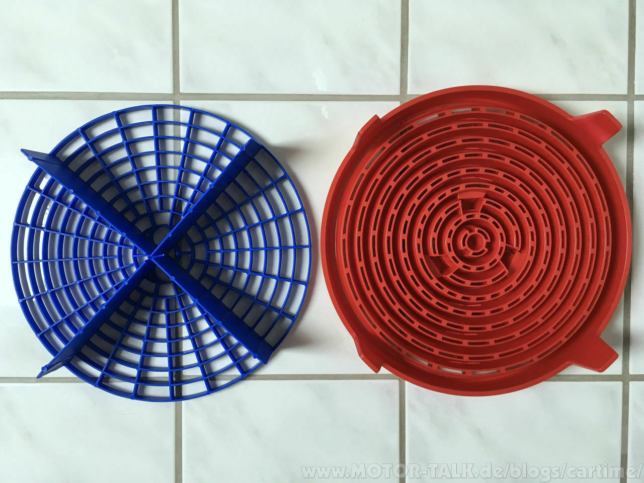 Ansicht von unten Detail Guardz Dirt Lock vs. Grit Guard