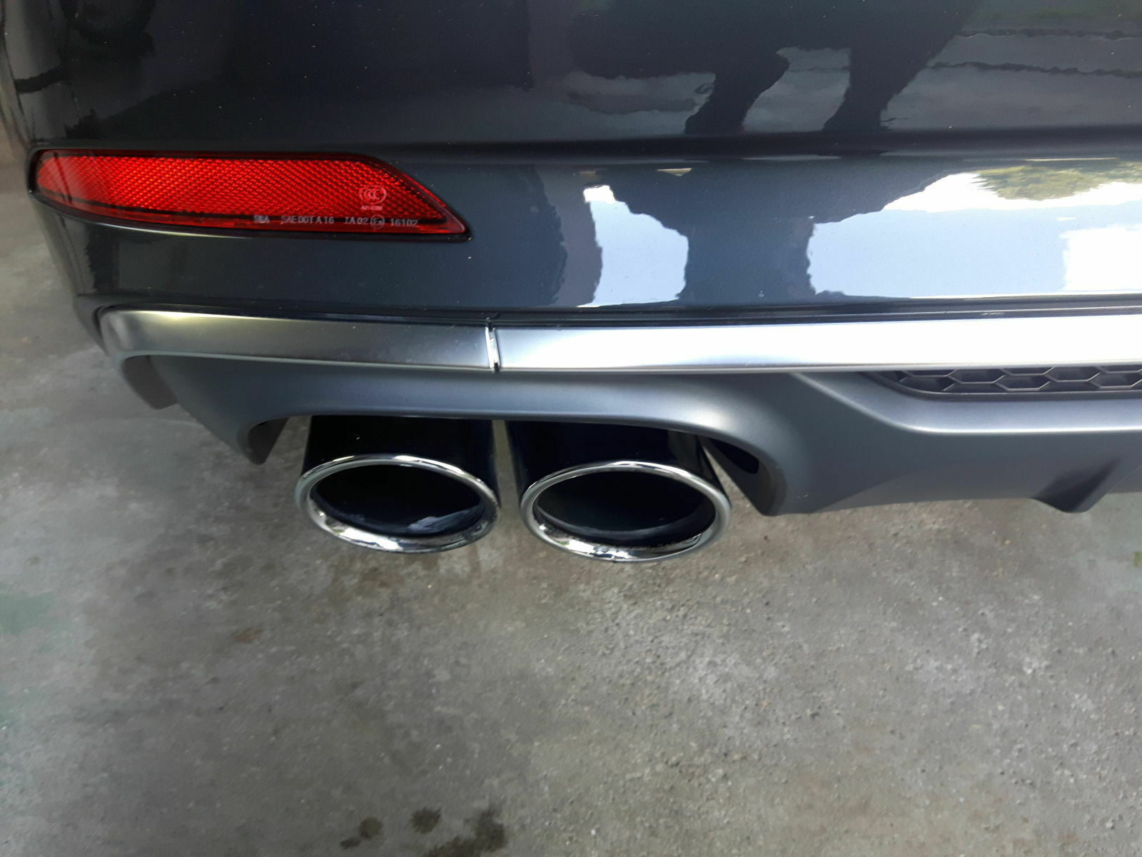 Endrohre S5 angefressen nach 1 Woche Winter