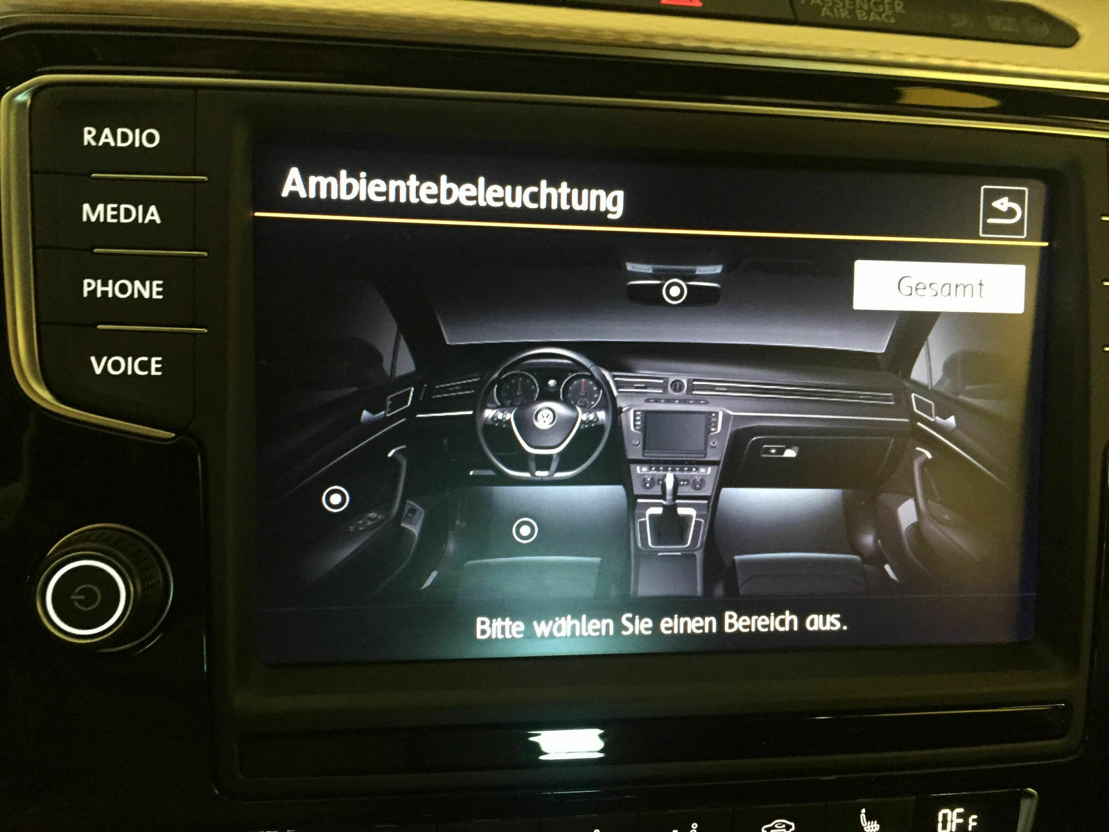 Ambientebeleuchtung 1 Umbau auf 1.5