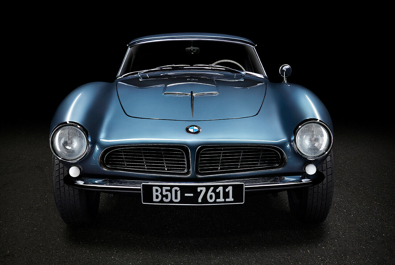 Der BMW 507 Prototyp wurde vom Industrie-Designer Albrecht Graf Goertz entworfen