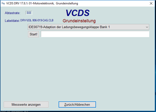 Adaption-saugrohrklappen