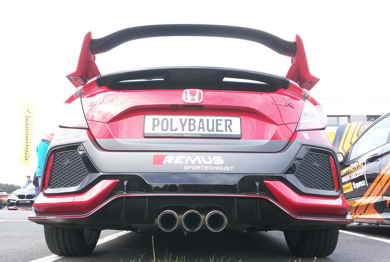 Was für ein Flügel - der Honda Civic Type R von Eibach