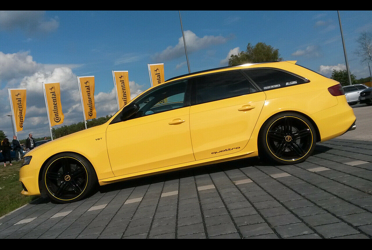 Ein Audi S4 nach der Überarbeitung von ABT