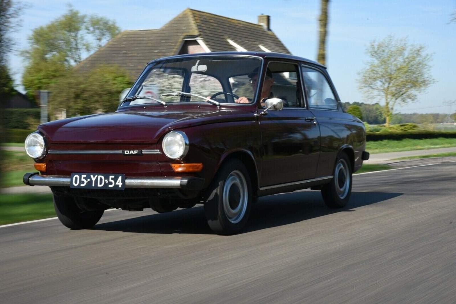 Mit dem VariomaticGetriebe konnte der DAF rückwärts so schnell fahren wie vorwärts ein