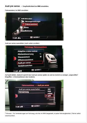 Audi-fahrassistenz-pre-sense-einstellen