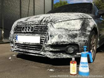 Vorderer Teil eingeschäumt