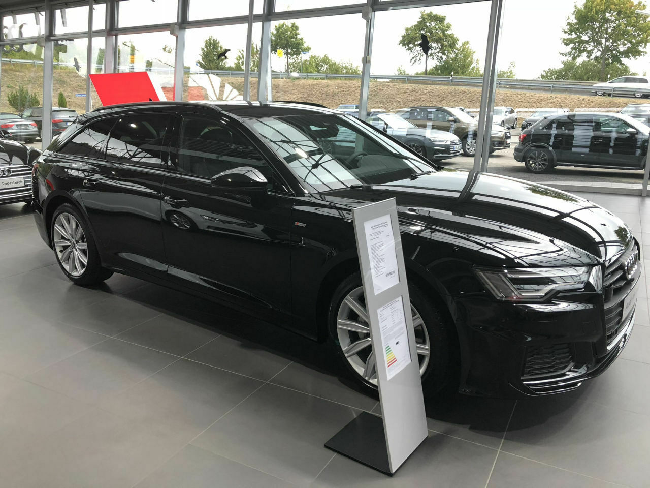 A6 C8 mit 18' Rädern