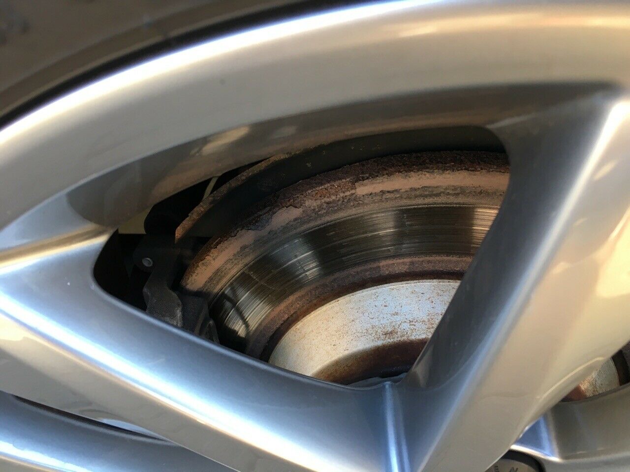 Bremsscheiben hinten - ist das normaler Verschleiss