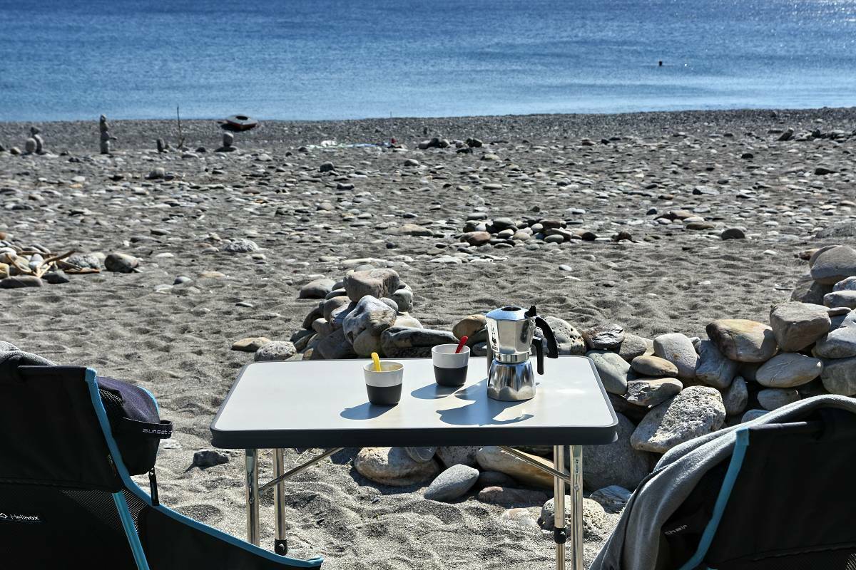 Nachrüstung der orig. Westfalia Camping-Tischhalterung im Marco Polo unter der Bettverlängerung