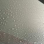 Hartwachs f. matte Folien am obigen Teil des Fahrzeugs