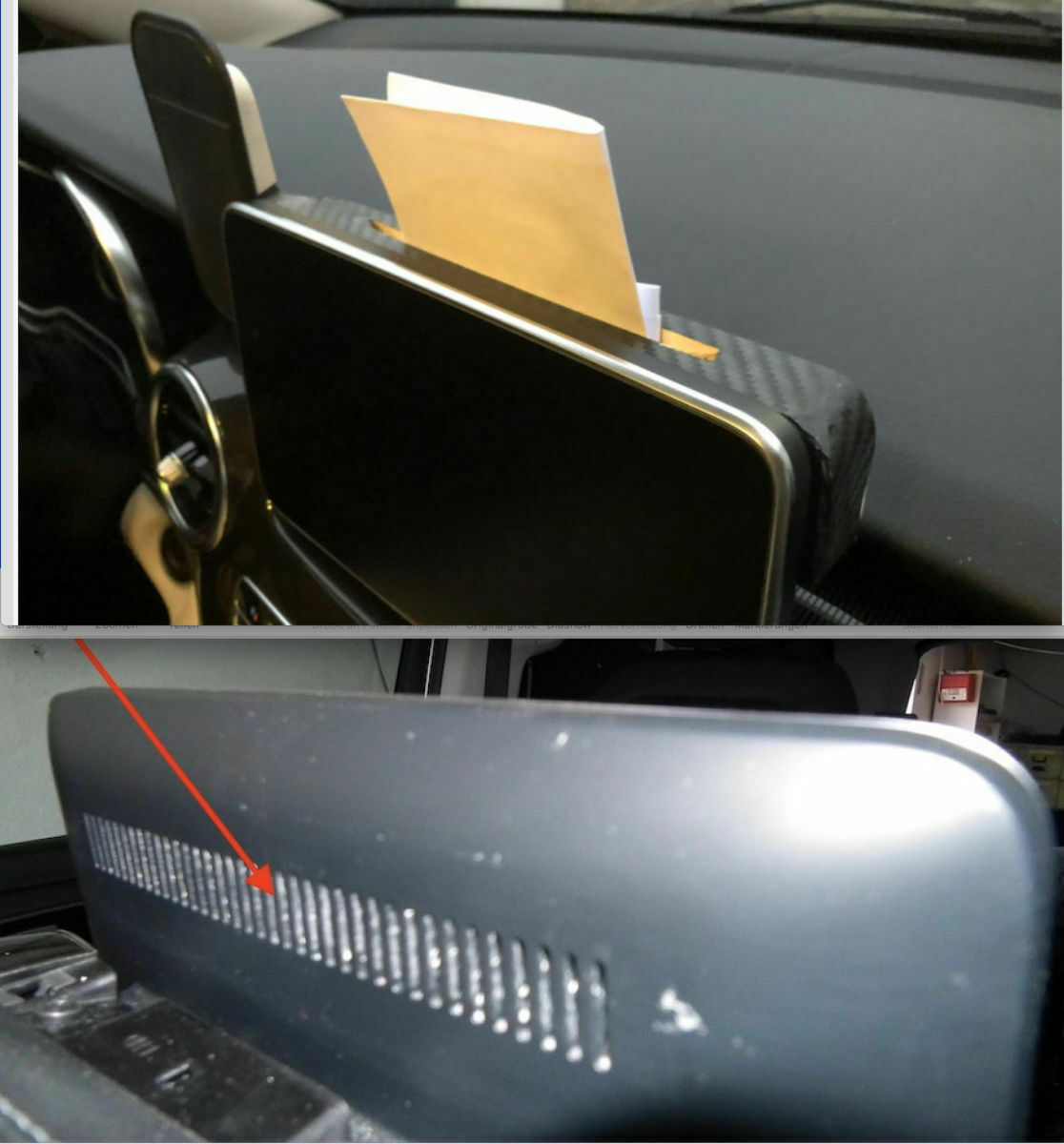 Handyhalter neue V-Klasse