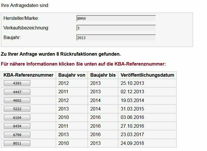 Serviceaktion Lenkgetriebe