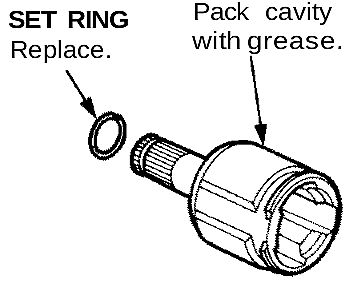 Honda NSX - Ausbau Antriebswellen