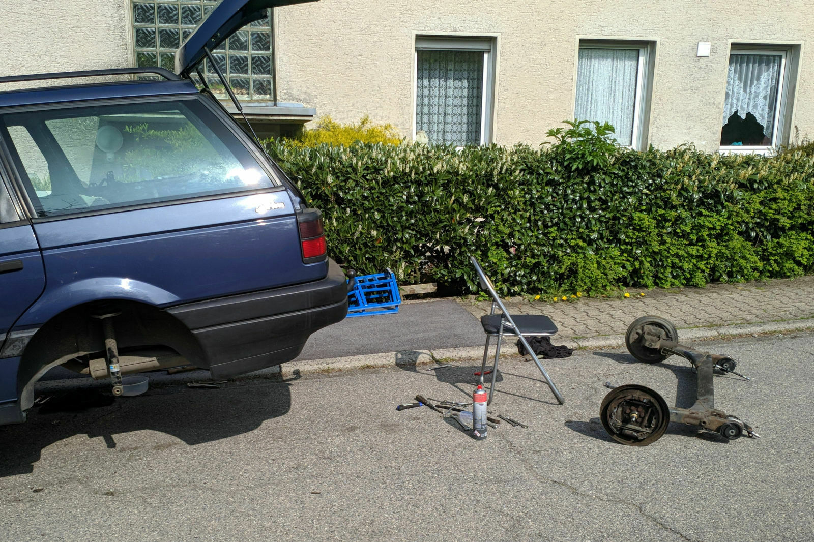 Was habe ich geschraubt...