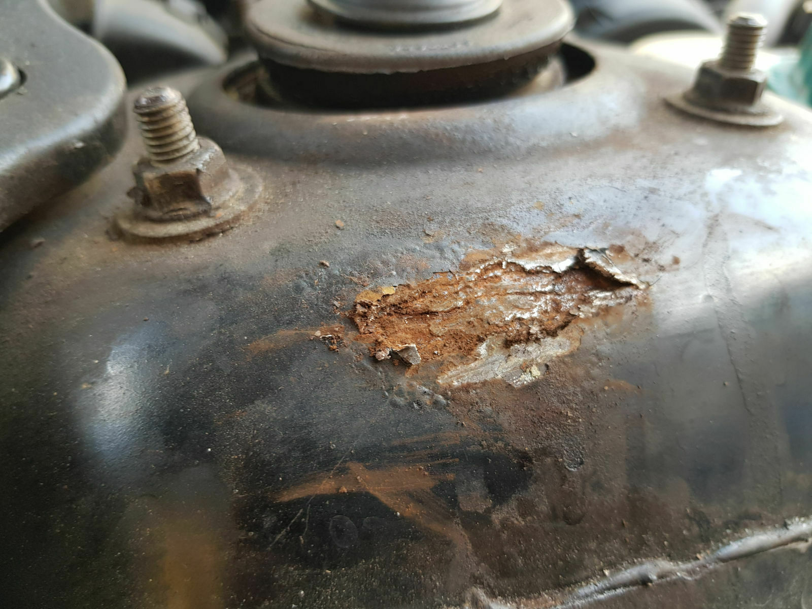 Desaster: Dom durchgerostet