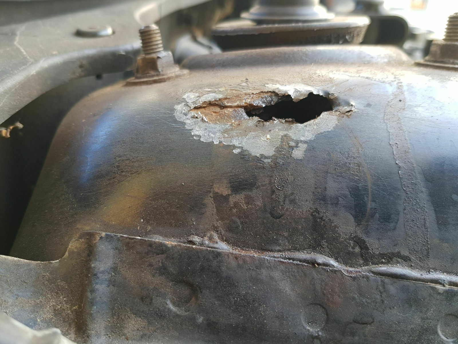 Desaster: Dom durchgerostet