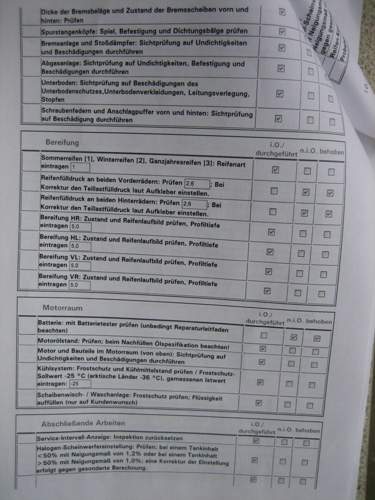 Erweiterte nspektion