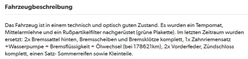 Mein erstes Autto, ein Audi A3