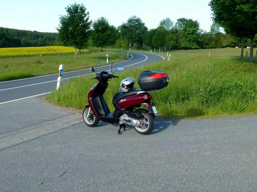 Kisbee 50 Viertakt Heckansicht