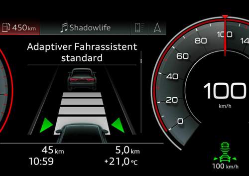 Adaptive Spurführung