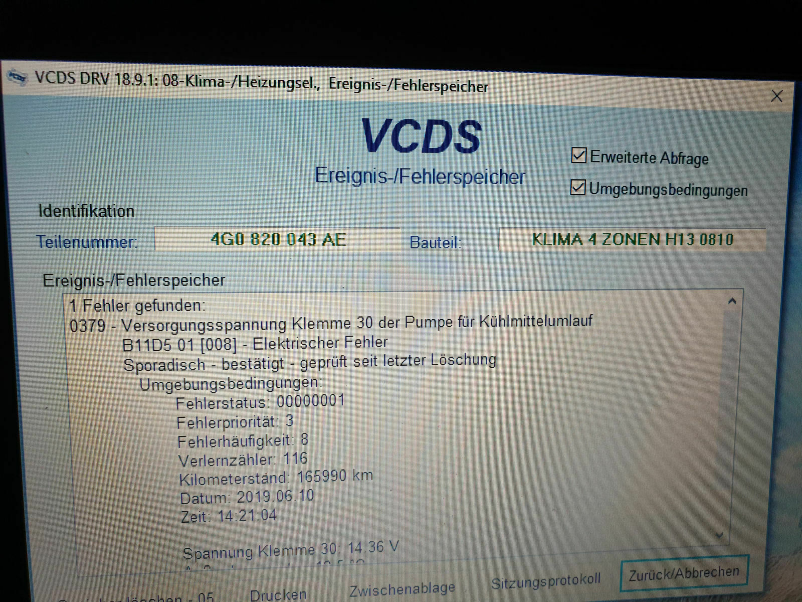 Stromlaufplan Audi A6 4G Facelift