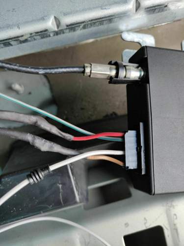 Stecker an Telestart