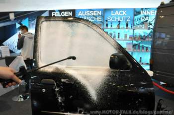 mit Sonax Active Foam wird...