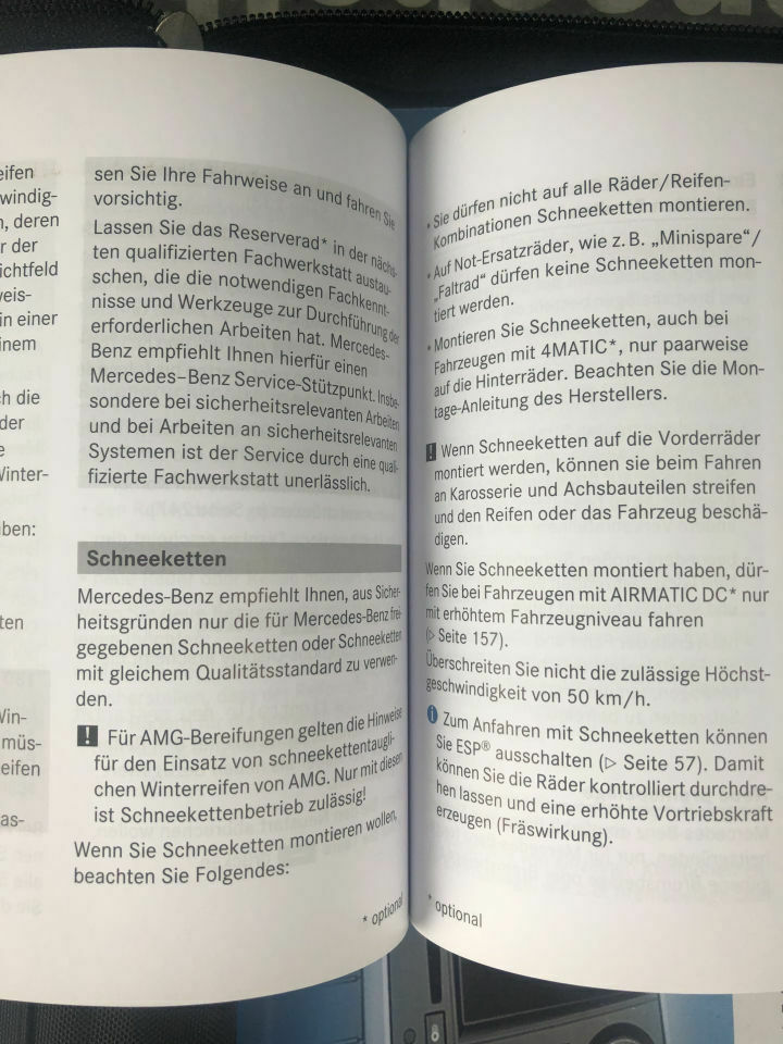 Schneeketten für S211