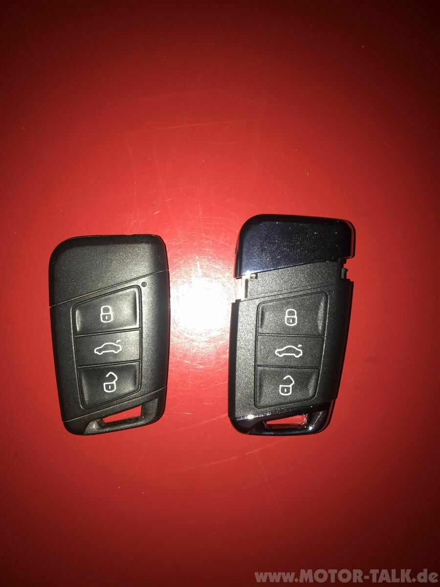 VW Passat B8 Schlüssel Gehäuse Umbau Auf Chrome