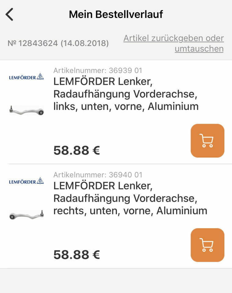 Mein Dreier "poltert"