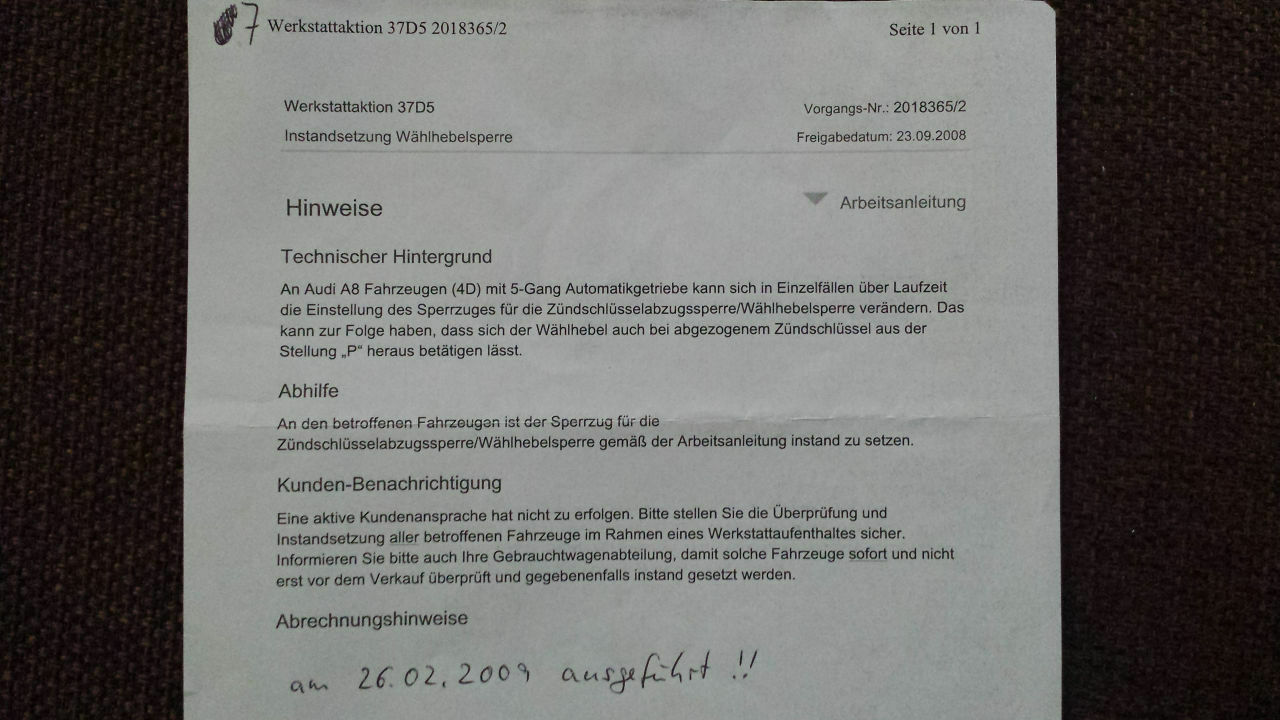 Vorstellung und Getriebefrage