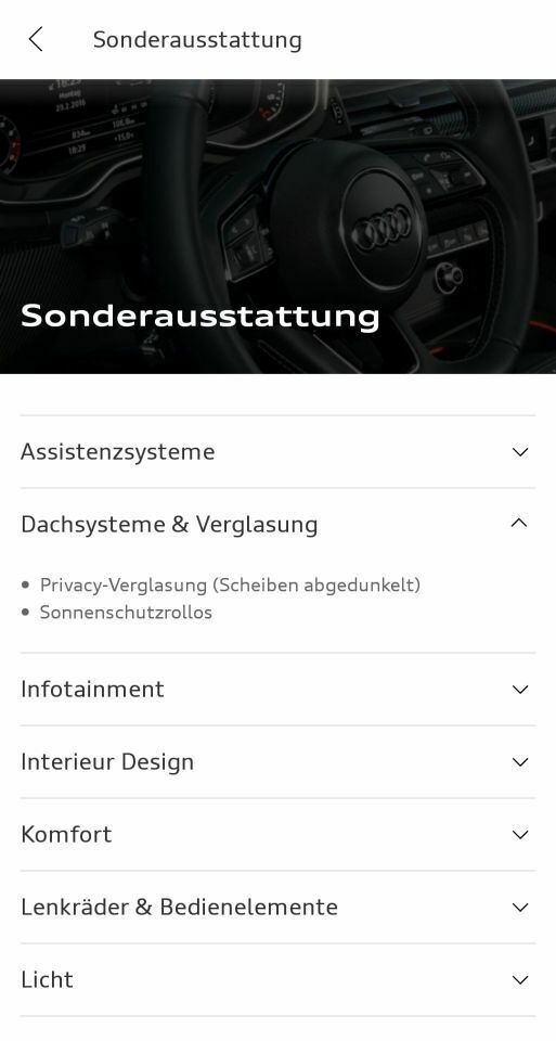 Akustikfrontscheibe?