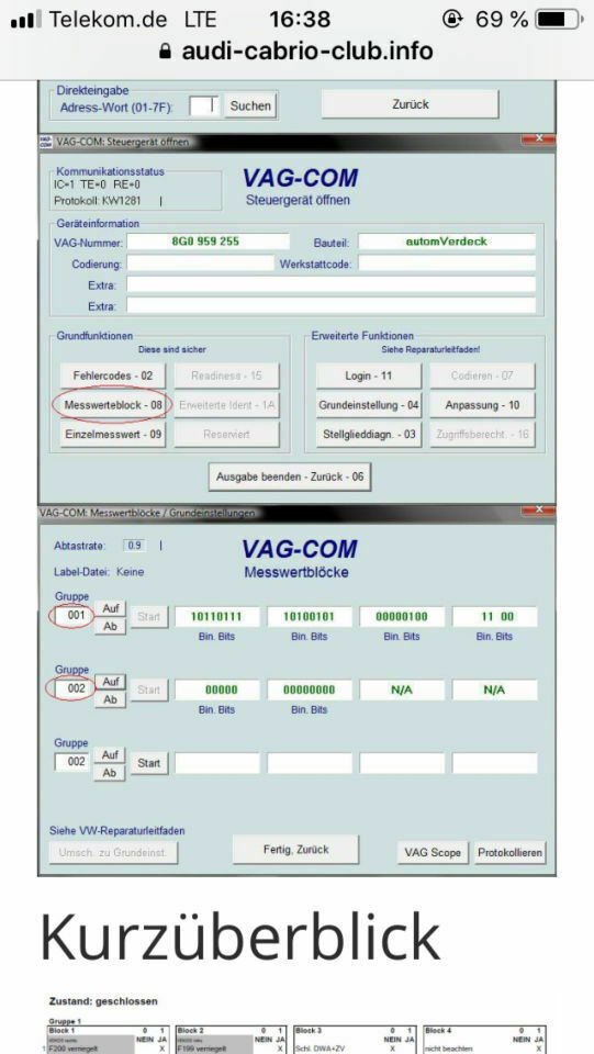 Heckklappe öffnet sich nicht mit zv