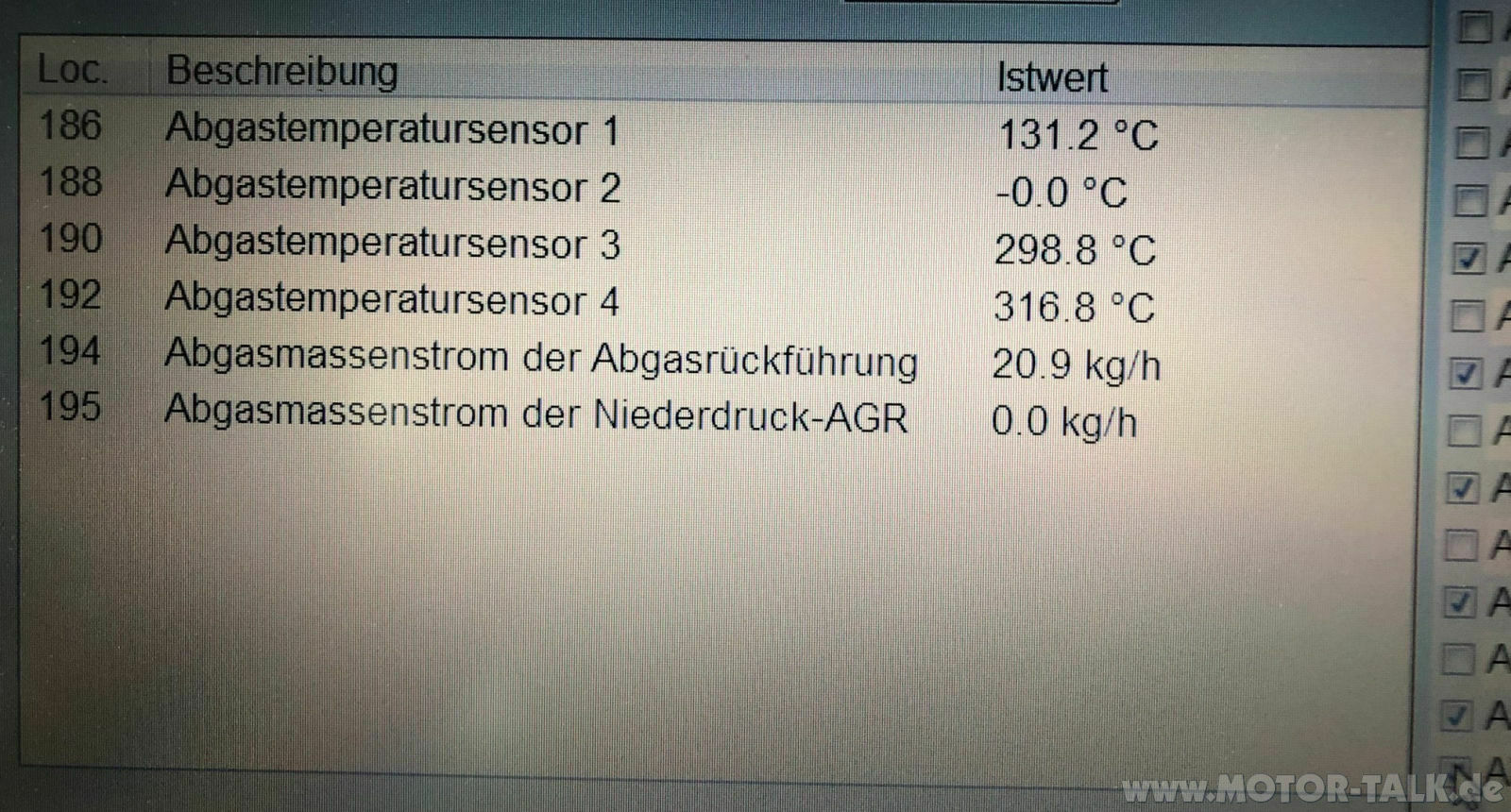 2.0 TDI - MKL An, - Fehler Lambdasonde, DPF, ...