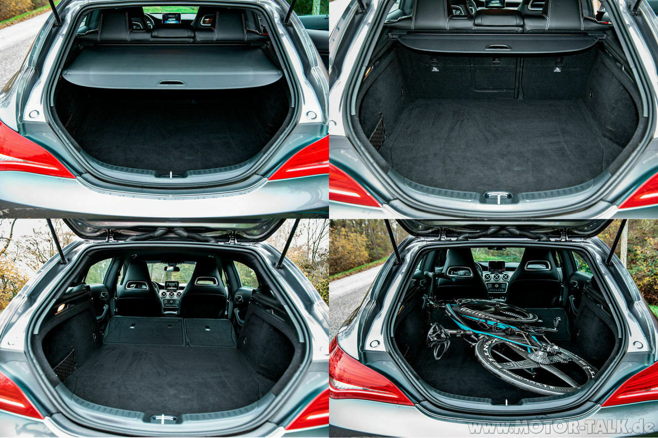 Mercedes Cla Shooting Brake Kofferraum Maße