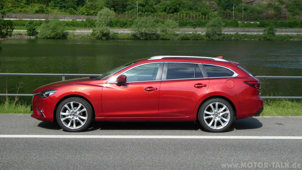 Mazda 6 GJ/GL 2.0 Skyactiv-G 165 Kombi Test