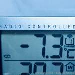 Temperatur von heute Morgen