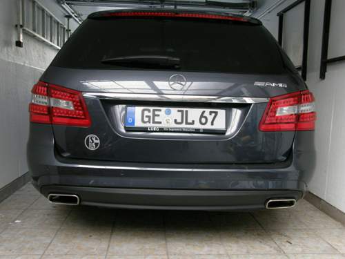 Seitlicher Platz Stellplatz