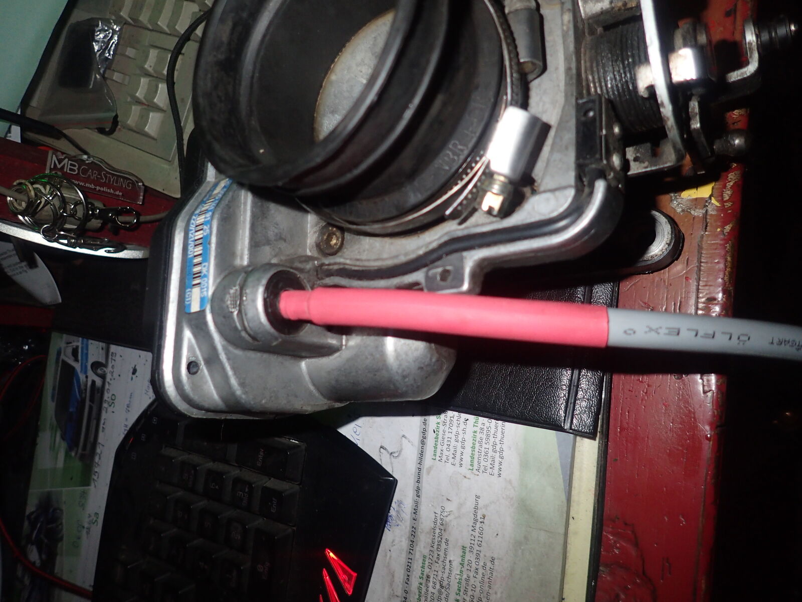 1. + 4. Kerze zünden sporadisch nicht