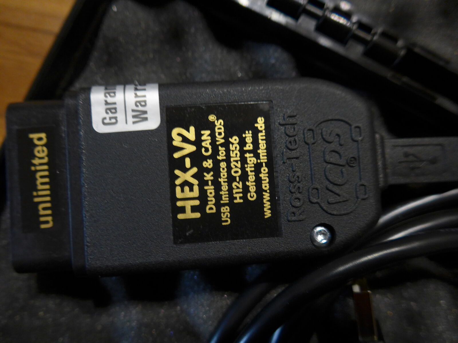 VCDS Hex V2 Piepsen wenn an OBD 2 angeschlossen. VW Golf 6