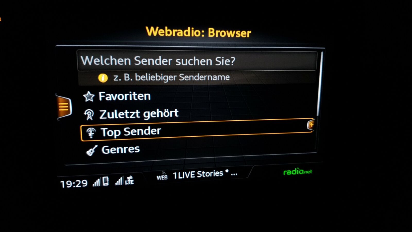 Connect Einstellungen/Sprachnachrichten//WLAN/Webradio & Co.