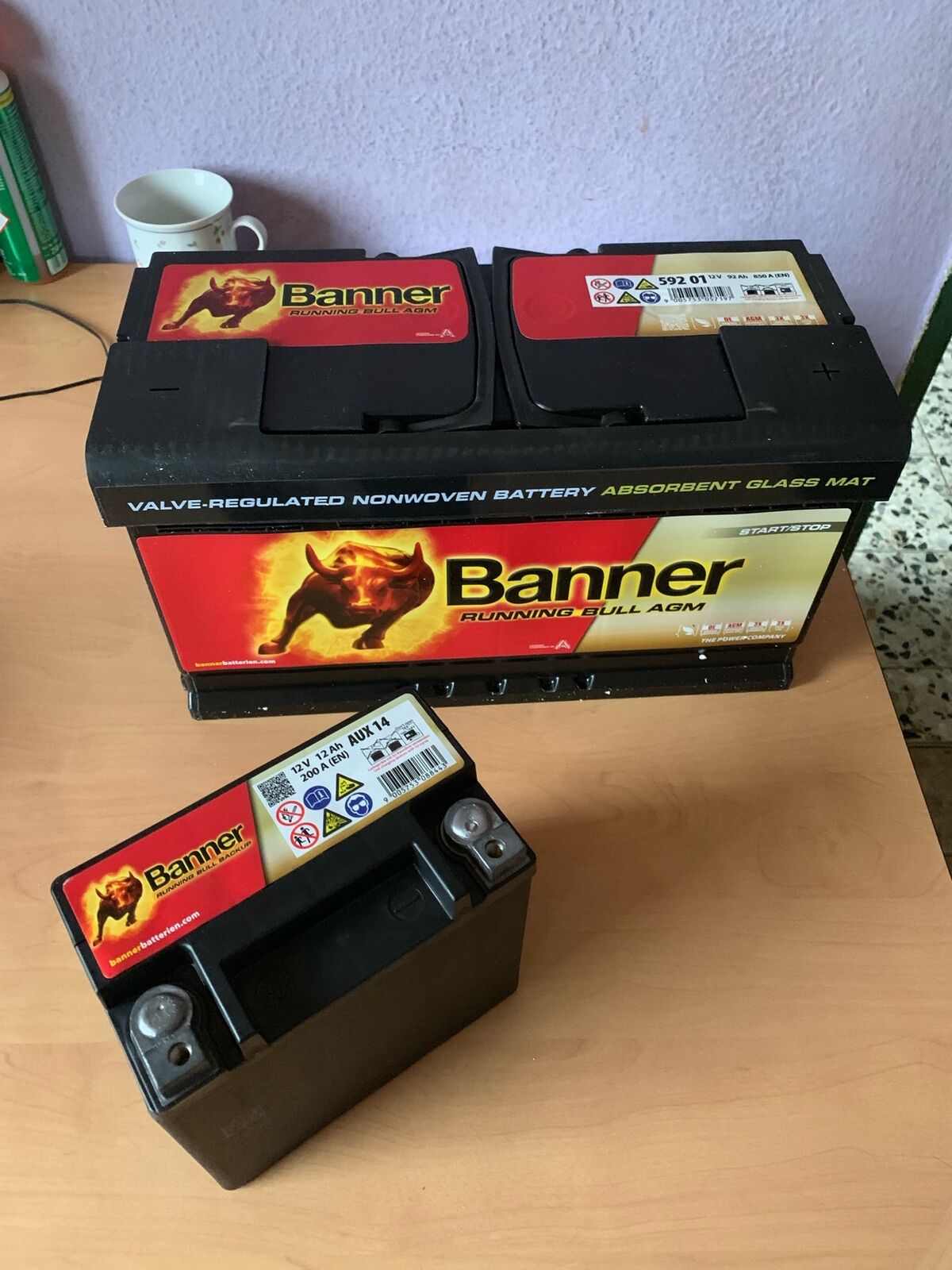 Batterie Rote Störung im KI