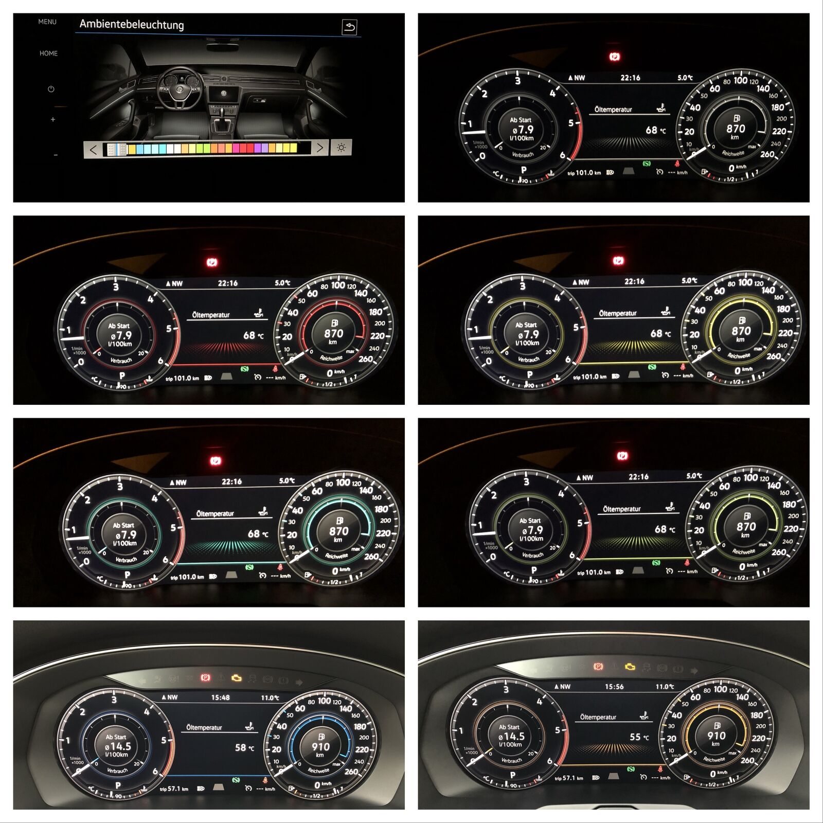 Sammelthread: Mögliche Codierungen mit VCDS beim Passat B8
