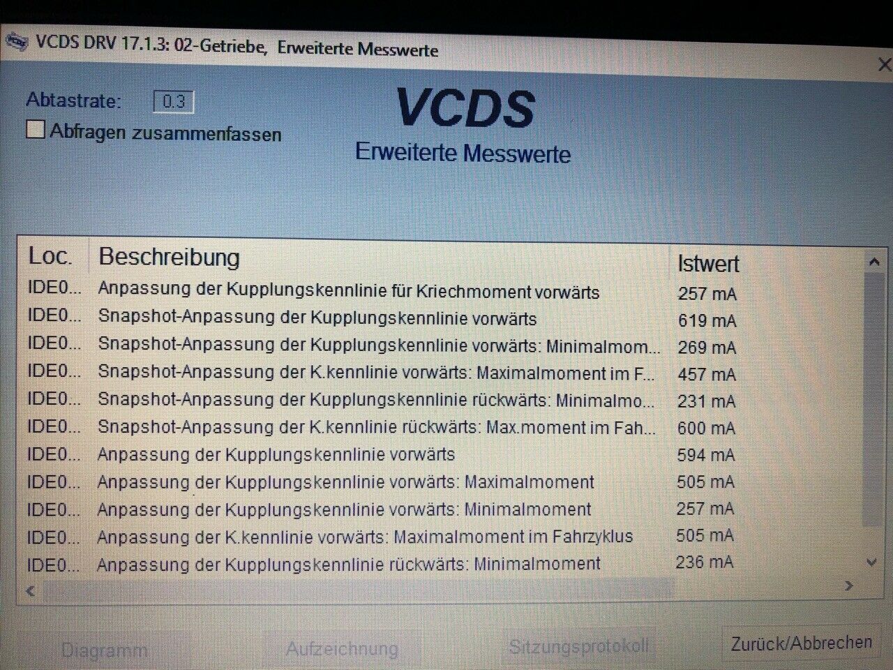 8-Gang Multitronic | Schlag beim Anfahren | 1.8 TFSI |