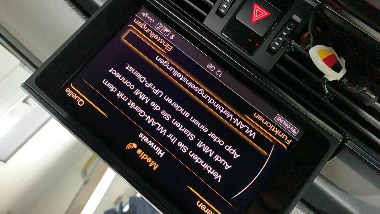 Warnung vor Update der "Audi MMI Connect App" bei Internet-Radio Nutzung