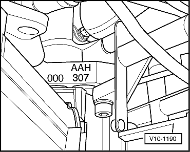 Mototaustausch Audi A4 B5 Avant 2.6 V6